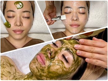 アンベリール おもろまち店(umbellir)の写真/剥けない幹細胞ハーブピーリング&LDM高濃度ビタミンC導入【デコルテマッサージ+美白パック付】