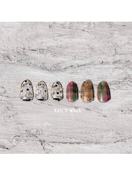 ネイルズ モダ(NAIL'S MODA)/10月の新作2/アシメ