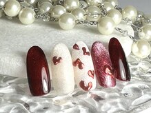 リュールネイル(lueur nail)/ぷっくりハート