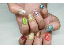 メロウトーン(mellow tone)/元気になれるpopなNail