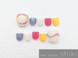 FOOTニュアンスネイル ￥6800