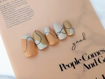 ワイネイル(Y.nail)/モダンなニュアンスデザイン