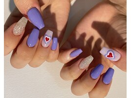 ◇シンプルハートネイル◇