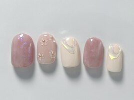 ぷっくりお花ネイル
