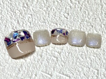 アメリ ネイル(Ameri nail)/フット定額デザイン¥8800