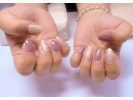 フラッシュ×ラメネイル