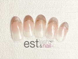 グラデマグネットフレンチネイル