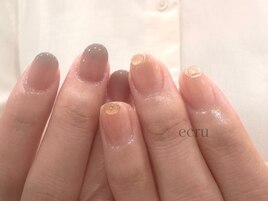 南国市　ニュアンスネイル　秋