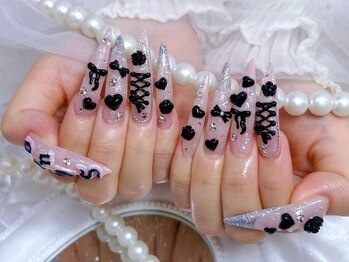 お名前×春ネイル♪