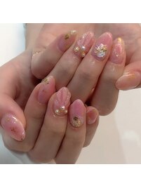 ピンクネイル