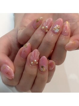 グラマラス アンジェアイ 荻窪店(glamourous ange eye)/ピンクネイル