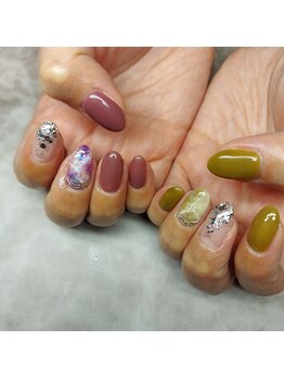 ベルフルールブランチ 札幌月寒店/デザインネイル