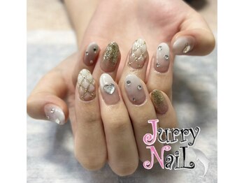 ぷっくりネイル