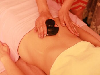 気楽 アロマリンパオイル もみほぐし 栄店/ホットストーンリンパアロマ整腸