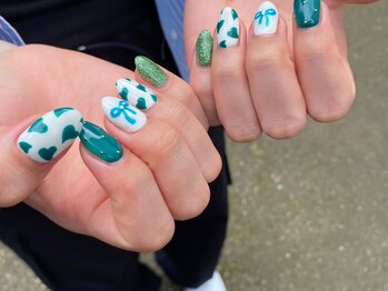 両手アート4本ずつ¥7000