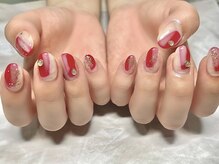ネイルサロンアンドスクール ミュー(Nail Salon & school mieux)/塗りかけネイル♪