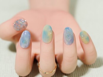 エムスラッシュネイル 本牧店(M SLASH)/ニュアンスネイル