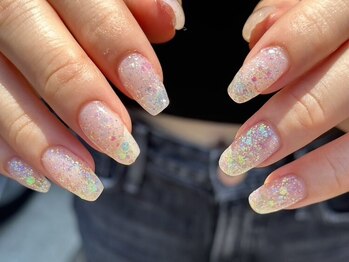 ルフレ(Reflet)の写真/マンスリーコース（当店ネイリスト厳選のデザインを毎月3種類ずつ更新)でデザイン悩まず飽きがこない!!