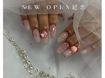 メラク 大阪難波(merak)/冬ネイル 2025/ツイードネイル