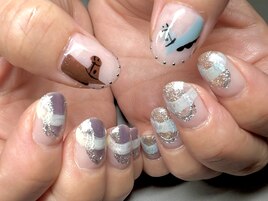 干支ネイル/午年ネイル