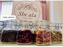 Private Salon &nbsp;She ala【シーアーラ】/自分を知るハーブカウンセリング