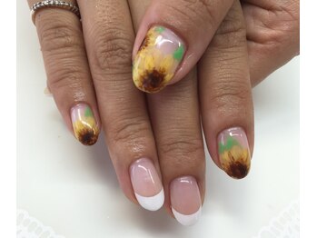 ヴィゼ(Vize)/ひまわりアート★￥6850