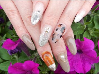 フラッシュネイル フレンテ西宮店/除去付デザイン定額コ-ス◇