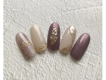 アウラ ネイルサロンアンドスクール(aula)/フリーデザイン¥9,460