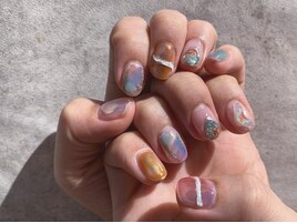 ニュアンス塗りかけ