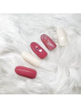 ネイルグラマラス 西新井店/バレンタイン定額