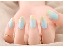 エムスラッシュ ソル センター南(M.SLASH SOL)/ツートーンラメグラデーション