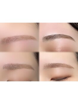 アイブロウメニューがあるサロン