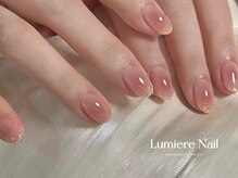 ルミエール ネイル モンナカ(Lumiere Nail Monnaka)/ボルドー/ツイード/ブラウン