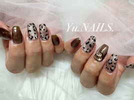 レオパード◎マグネットネイル