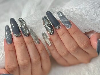 冬ネイル/ロングネイル