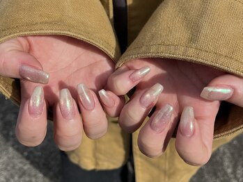 サクノネイル(SAKUNONAIL)/オーロラマグネットネイル