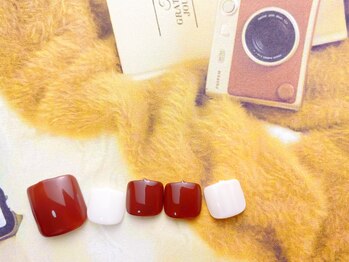 2月【フット】ワンカラー