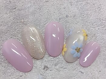 ディーエッセンス(D.....ESSENCE)/モコモコフラワー