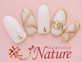 ナチュレ ネイルアンドアイラッシュ(Nature Nail & Eyelash)/定額デザイン☆8,532☆