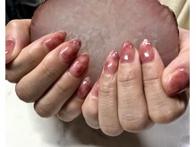 リエル(Riel)/くすみピンクのタイダイ