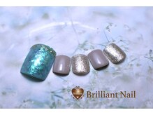 ブリリアント/フットネイル♪