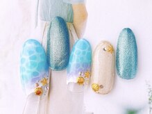 ネイルサロンフォーユー(for u)/マリンネイル￥7980