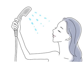 リラクサロン パチャリ(Relax Salon Pachari)/発汗後はシャワーで汗を流せます