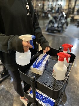 アレクシー(ALEXY)/13.使用後はアルコール消毒で◎