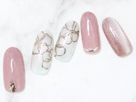 選べるデザインネイル8980【20】