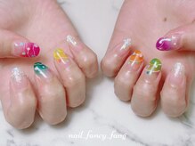 ネイル ファンシーファング(nail_fancy_fang)/季節の定額（色追加4色）