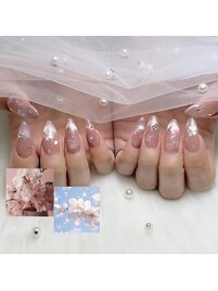 【Izumi担当】桜ネイル