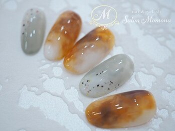 モモナ/べっ甲ネイル