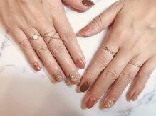 アーザ 吉祥寺(ASa)/大理石シェルネイル☆