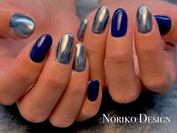 フリースタイルセカンド(Freestyle 2nd)/ワンカラー×ミラーネイル